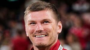 Owen Farrell in line for Lions return after first full training session Owen Farrell in line for Lions return after first full training session