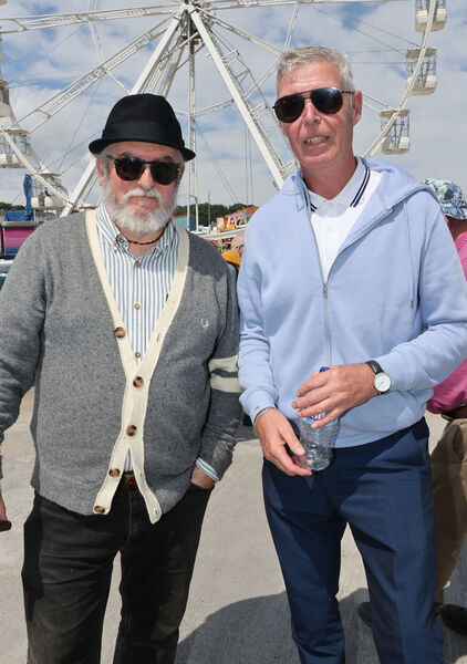 Richard and Mitch, at Waterford Scooter Club's show and ride out at Tramore. Richard and Mitch, at Waterford Scooter Club's show and ride out at Tramore.