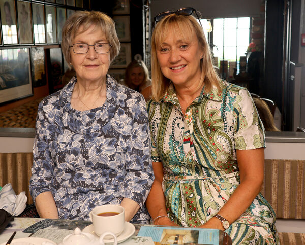Anne McEneaney and Theresa Healy, at the Raglan Road, Tramore. Anne McEneaney and Theresa Healy, at the Raglan Road, Tramore.