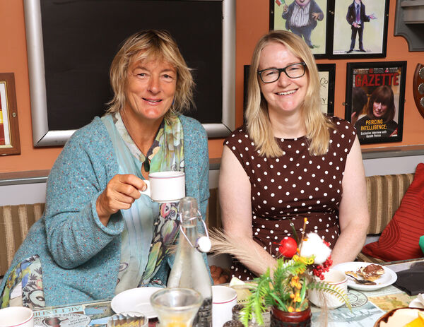 Grace O'Sullivan and Tracey McEneaney. Grace O'Sullivan and Tracey McEneaney.