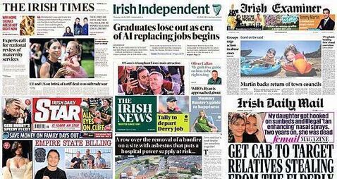 What the papers say: Thursday's front pages
