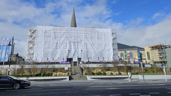 Bishop's Palace covered in February 2025.