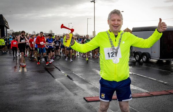 Outgoing Mayor of Waterford City & County Cllr Jason Murphy ready to start the runners in the Frank Leahy 5K Run, which took place earlier this year. Photo: Joe Evans Outgoing Mayor of Waterford City & County Cllr Jason Murphy ready to start the runners in the Frank Leahy 5K Run, which took place earlier this year. Photo: Joe Evans