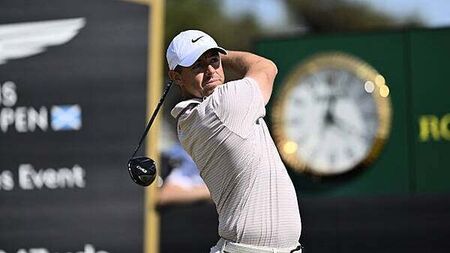 Rory McIlroy eyes overdue win after moving into share of lead at Scottish Open