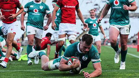 Ireland thrash Portugal 106-7 to break rugby records