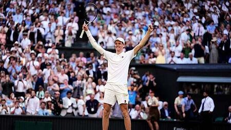 Jannik Sinner dethrones Carlos Alcaraz as Wimbledon champion