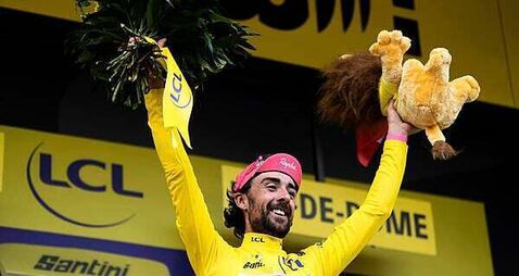 Ben Healy takes yellow jersey as Simon Yates wins stage 10 at Tour de France