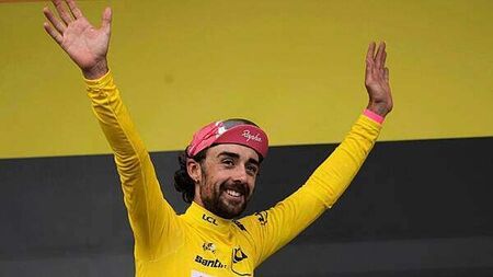 Ben Healy ‘super proud’ to represent Ireland in yellow jersey of Tour de France