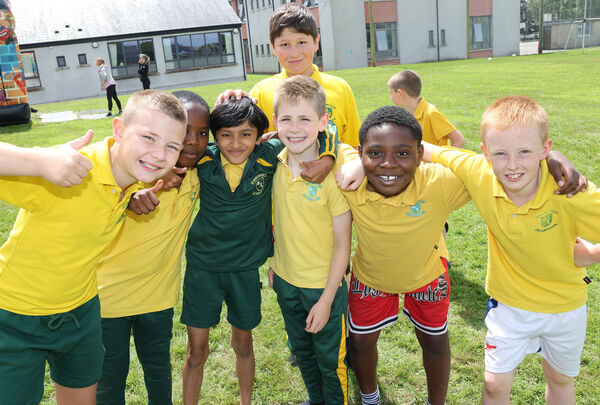  Third class pupils enjoyed the Scoil Lorcain end of term fun day.