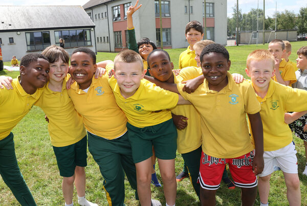  Third class pupils enjoyed the Scoil Lorcain end of term fun day.