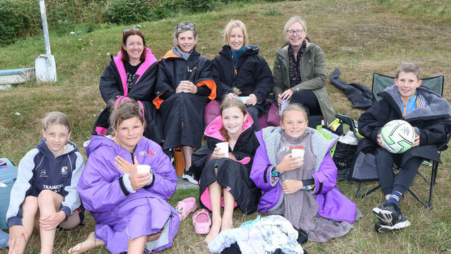 <p>Pictured at Newtown Cove, Tramore, for the Irish Water Safety camp. 	All Photos: Joe Evans</p>