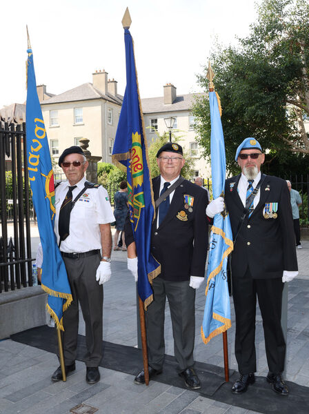 Pat Dermody, Ollie Dowling and PJ Walsh, at the Waterford National Day of Commemoration. Pat Dermody, Ollie Dowling and PJ Walsh, at the Waterford National Day of Commemoration.
