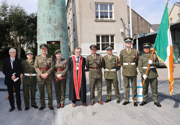 Pictured at the Waterford National Day of Commemoration. Pictured at the Waterford National Day of Commemoration.