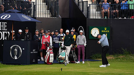 Padraig Harrington gets Open under way at Royal Portrush