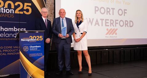 Port of Waterford named Logistics and Supply Chain Company of the Year