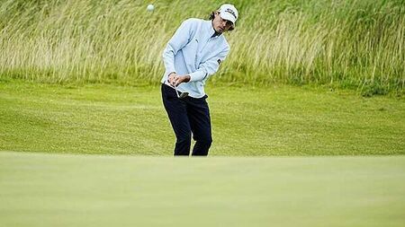 Jacob Skov Olesen overcomes major inexperience to set early lead at The Open