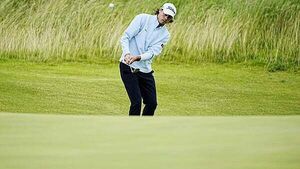 Jacob Skov Olesen overcomes major inexperience to set early lead at The Open Jacob Skov Olesen overcomes major inexperience to set early lead at The Open