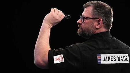 James Wade says being at his best gives a feeling of relief, rather than pride