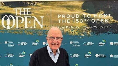 Hosting Open a ‘tribute’ to people of Northern Ireland, says George Mitchell