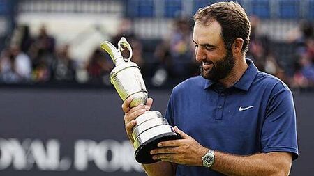 Scottie Scheffler calls Tiger Woods comparisons ‘silly’ after his Open triumph