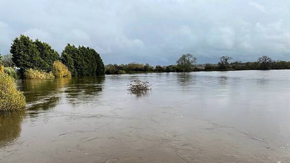Flooding across parts of Ireland after heavy rain