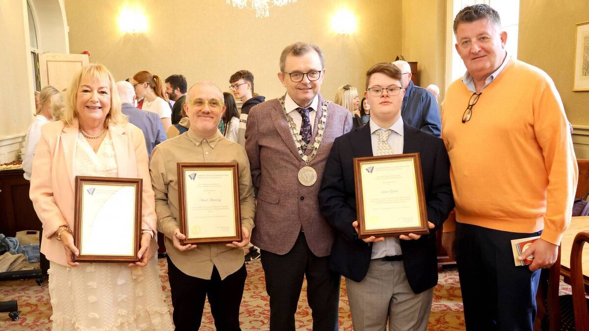 Remarkable success of Waterford production of 'Up Down Boy' is celebrated in City Hall