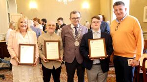 Remarkable success of Waterford production of 'Up Down Boy' is celebrated in City Hall