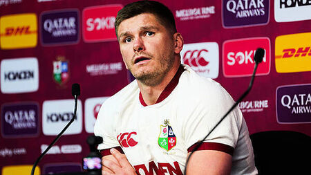 No doubts for Owen Farrell after late call to Lions tour