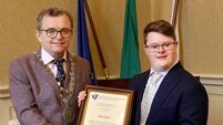 'Never judge a book by its cover' - Sean Upton reacts to receiving Mayoral Reception