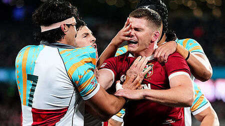 Lions have to battle for win over First Nations and Pasifika team in Melbourne