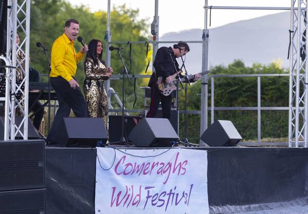 Pictured at the Comeraghs Wild Festival 'Remembering Joe Dolan' concert in Cooney’s Yard, Mahon Falls, Co. Waterford. Photograph: Patrick Browne Pictured at the Comeraghs Wild Festival 'Remembering Joe Dolan' concert in Cooney’s Yard, Mahon Falls, Co. Waterford. Photograph: Patrick Browne