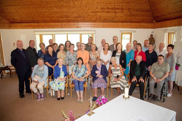 Sr. Teresina celebrating her 100th. Birthday with family members. Photo: John Power Sr. Teresina celebrating her 100th. Birthday with family members. Photo: John Power