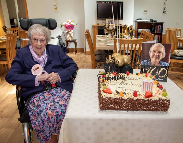 Sr. Teresina celebrating her 100th. Birthday with family and friends at Madonna House, Ferrybank. Photo: John Power Sr. Teresina celebrating her 100th. Birthday with family and friends at Madonna House, Ferrybank. Photo: John Power