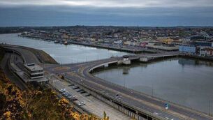 <p>Edmund Rice Bridge in Waterford</p>