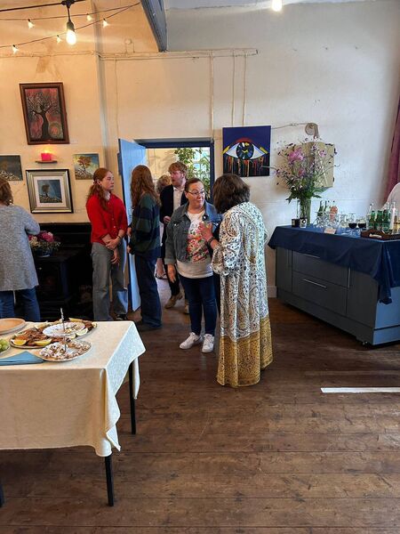 The exhibition launch was a fantastic, community event.
