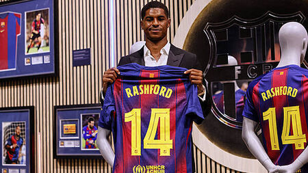 Marcus Rashford says Barcelona ‘feels like home’ after completing loan move