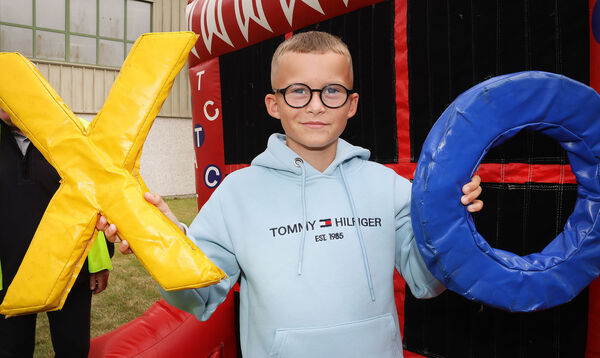  X&amp;O Champ, Jack Roche, at the Ballybeg Fun Day as part of the estates 50th Year Anniversary. Photo: Joe Evans