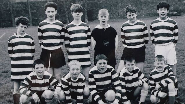 <p>St. Saviour's who played in the 1994 TSB Bank U-14 League</p>