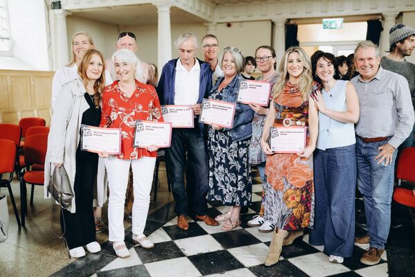 Some of the award winners at the South East 24H Film Challenge