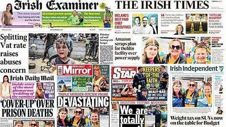 What the papers say: Friday's front pages