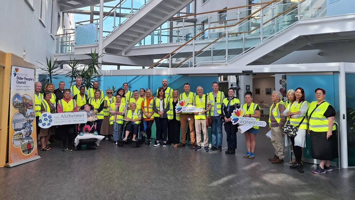 Age Friendly walkability audit takes place in County Waterford