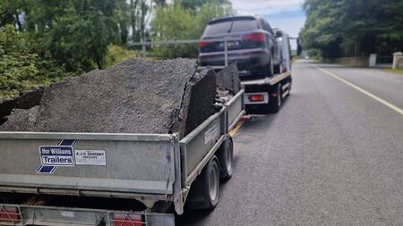 Jeep and trailer seized in Waterford following inspection