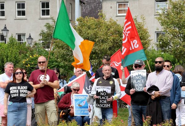 Pictured at Diversity not Division. Photo: Joe Evans