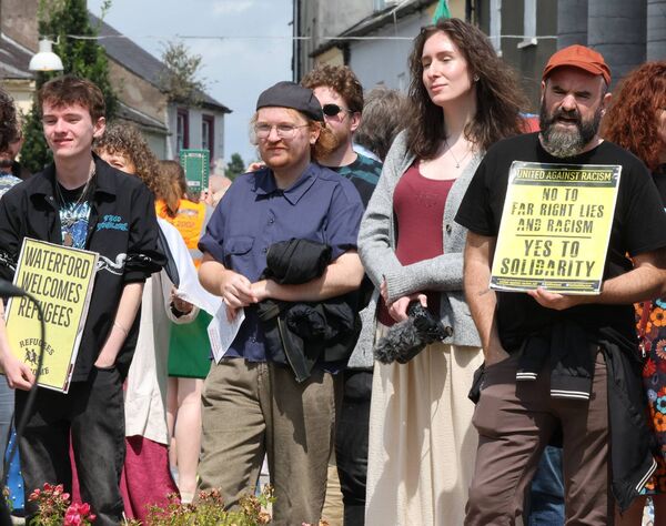 Pictured at Diversity not Division. Photo: Joe Evans