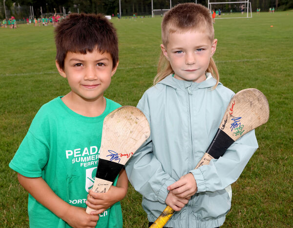 Mason and Fionn at Peadar's Summer Camp Ferrybank. Photo: Joe Evans Mason and Fionn at Peadar's Summer Camp Ferrybank. Photo: Joe Evans