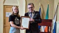 12-year-old MMA prodigy Freya Marsh is celebrated by Mayor of Waterford