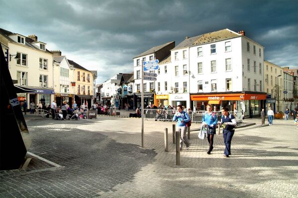 Asking the public about dogs on beaches in John Roberts Square