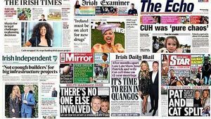 What the papers say: Wednesday's front pages What the papers say: Wednesday's front pages
