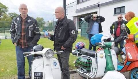 Took part in the annual Dave Scanlon, Memorial Rideout in aid of the Palliative Care Team at UHW.