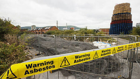 Criminal probe launched over asbestos at south Belfast site